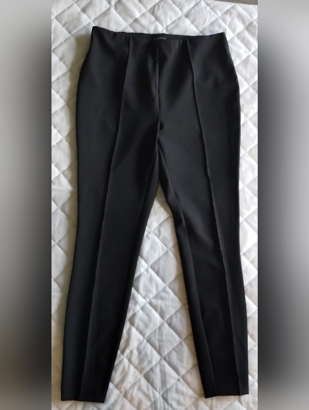 BOLD elements Slim Black Ponte Trousers - Women's